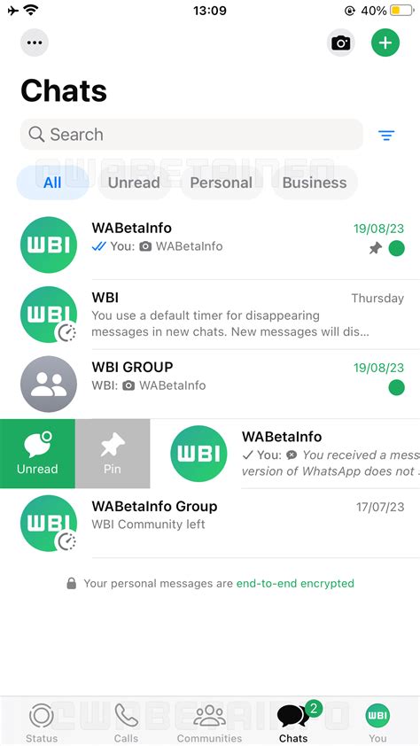 whatsapp beta for iphone